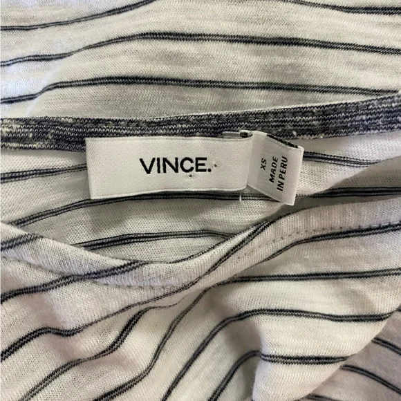 Vince Striped Tank Top - Picture 3 of 3